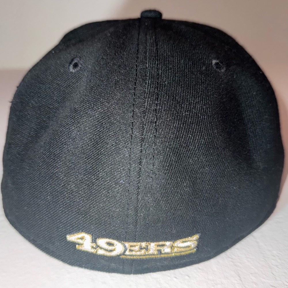 San Francisco 49ers New Era Fitted Hat Size 7 3/4 59FIFTY NFL - Picture 4 of 6